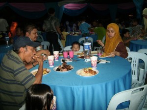 Meja kami makan